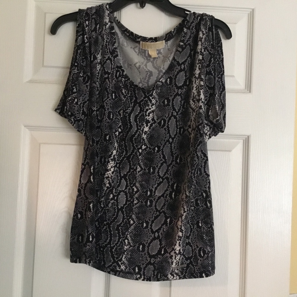 Michael Kors snake print shirt